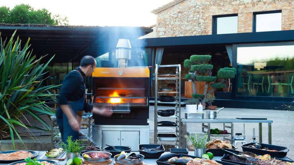 Horno de brasa profesional